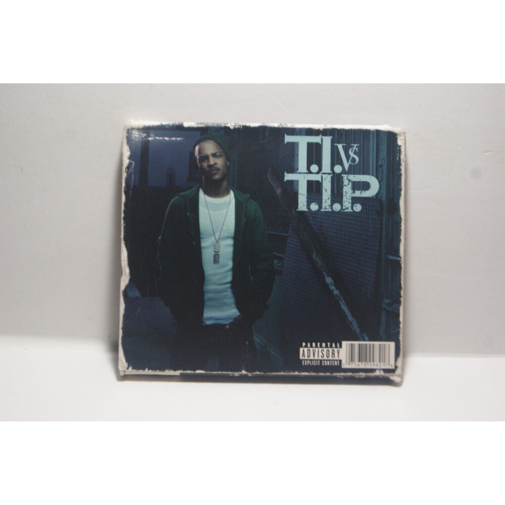 T.I. Vs T.I.P CD 2007 Rapper Poet Lover worn/slipcover